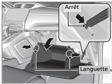 Honda CR-V 5 (2017-2020) - Comment remplacer le filtre à poussière et à pollen - 2