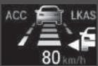 Honda CR-V 5 (2017-2020) - Messages d'avertissement et d'information de l'interface d'information du conducteur - 67