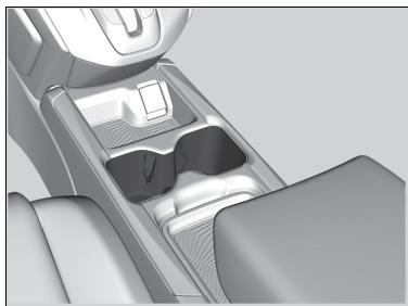 Honda CR-V 5 (2017-2020) - Porte-gobelets - 1