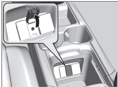 Honda CR-V 5 (2017-2020) - Prise d'entrée auxiliaire\* - 1