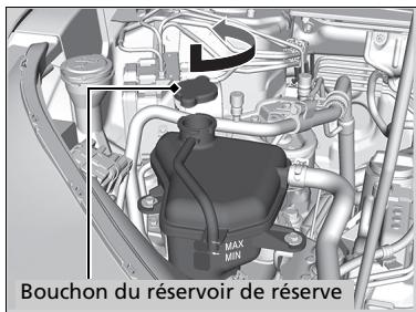 Honda CR-V 5 (2017-2020) - Appoint de liquide de refroidissement - 1