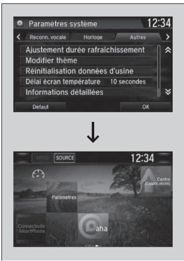 Honda CR-V 5 (2017-2020) - Modification de l'interface de l'écran - 1