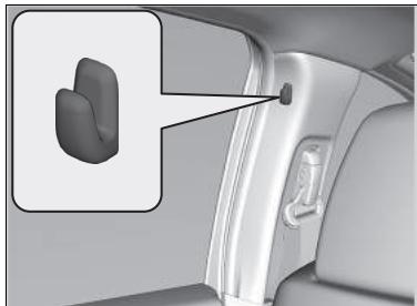 Honda CR-V 5 (2017-2020) - Porte-manteau - 2