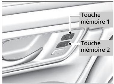 Honda CR-V 5 (2017-2020) - Rappel de la position mémorisée - 1