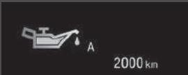 Honda CR-V 5 (2017-2020) - Informations du système du moniteur d'huile sur l'interface d'informations pour le conducteur - 2