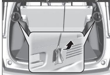 Honda CR-V 5 (2017-2020) - Ampoule(s) du compartiment à bagages - 2