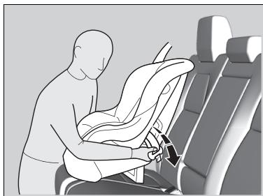 Honda CR-V 5 (2017-2020) - Installation d'un système de retenue pour enfant avec une ceinture de sécurité ventrale/thoracique - 1