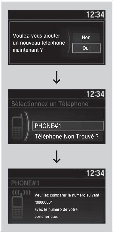 Honda CR-V 5 (2017-2020) - Réglage du téléphone - 1