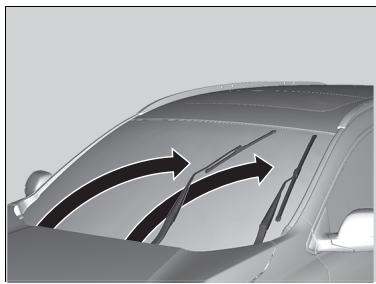 Honda CR-V 5 (2017-2020) - Remplacement du caoutchouc des balais d'essuie-glace avant - 1