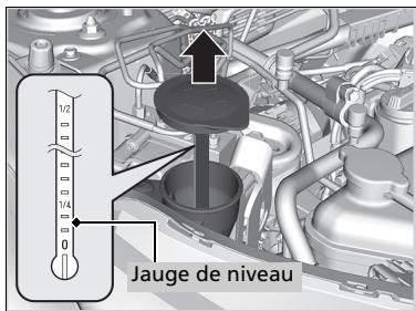 Honda CR-V 5 (2017-2020) - Remplissage du liquide lave-glace - 1