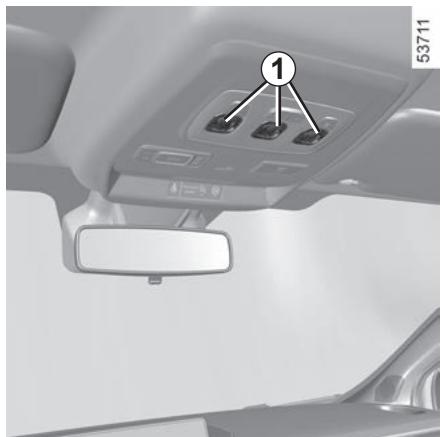 RENAULT Trafic 3 (2022) - ÉCLAIRAGE INTÉRIEUR : remplacement des lampes (1/3) - 1