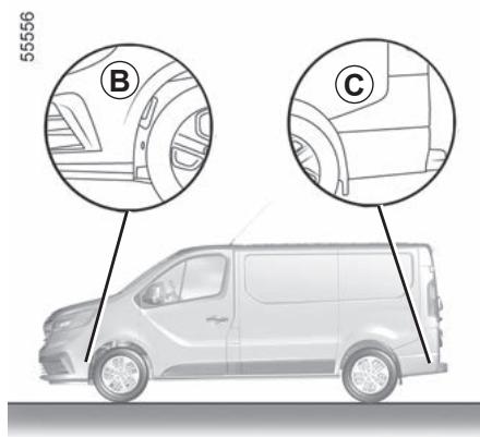 RENAULT Trafic 3 (2022) - AVERTISSEUR D'ANGLE MORT (1/6) - 2