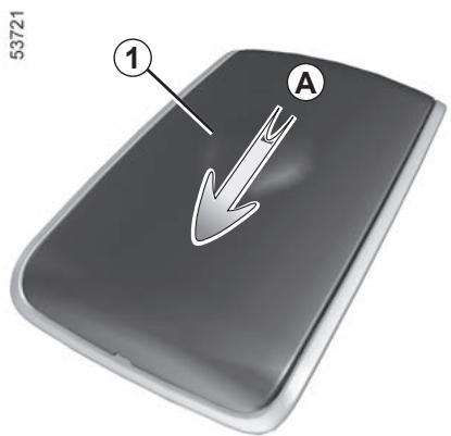 RENAULT Trafic 3 (2022) - Cas de non-fonctionnement de la télécommande ou, suivant vehicule, de la carte - 1