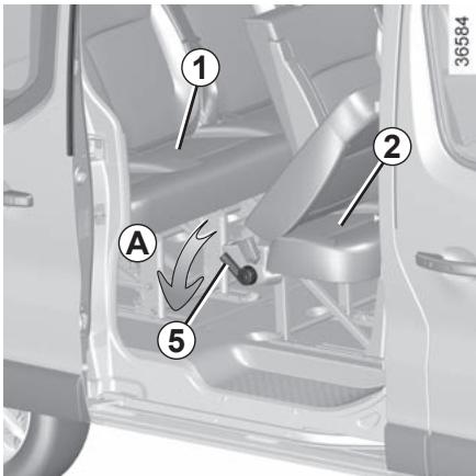 RENAULT Trafic 3 (2022) - BANQUETTES ARRÈRE : fonctionnalités (1/4) - 1