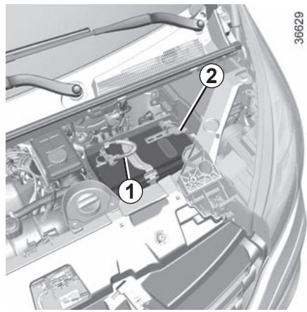 RENAULT Trafic 3 (2022) - Démarriage avec la batterie d'un autre vehicule - 2