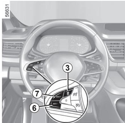 RENAULT Trafic 3 (2022) - Mise en régulation de la distance de suivi - 1