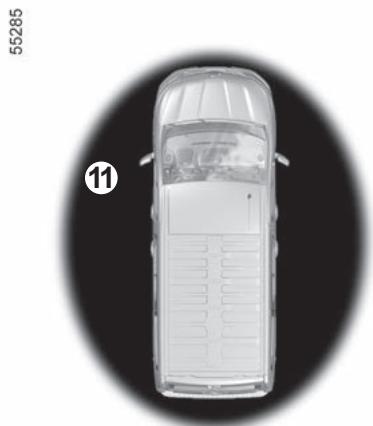 RENAULT Trafic 3 (2022) - Particularités liées au verrouillage en « mains libres » - 1