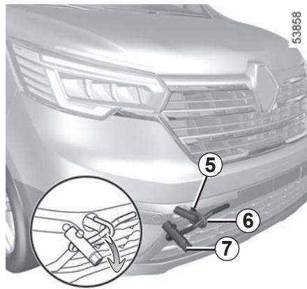 RENAULT Trafic 3 (2022) - Point de remorquage arrête 4 - 2