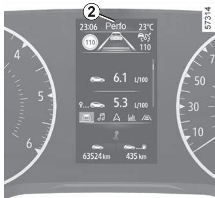 RENAULT Trafic 3 (2022) - Activation, déactivation du mode performance - 1