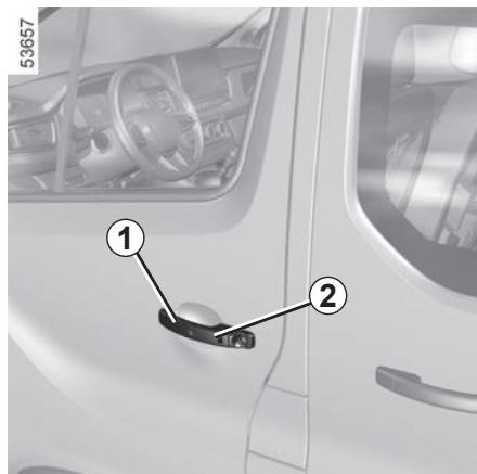 RENAULT Trafic 3 (2022) - CARTE « MAINS LIBRES » : utilisation (3/10) - 2