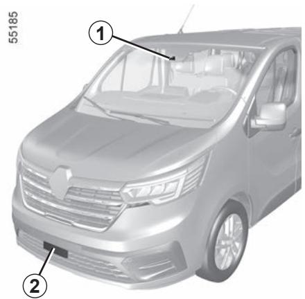 RENAULT Trafic 3 (2022) - ALERTE DISTANCE DE SECURITE (1/4) - 1