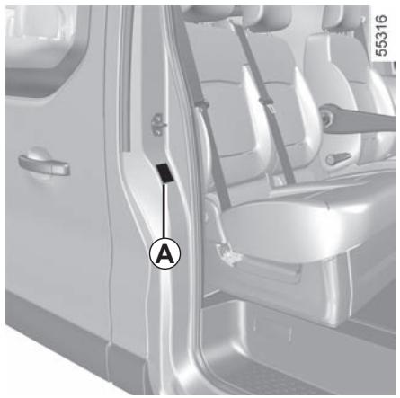 RENAULT Trafic 3 (2022) - PLAQUES D'IDENTIFICATION VEHICULE - 1