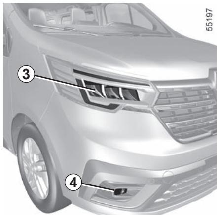 RENAULT Trafic 3 (2022) - PROJECTEURS AVANT ET LATERAUX : remplacement des lampes (2/2) - 1
