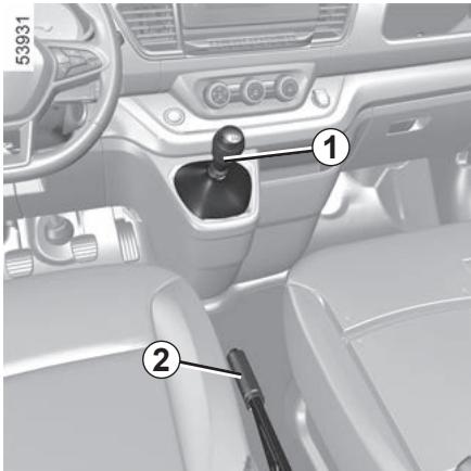 RENAULT Trafic 3 (2022) - LEVIER DE VOTESSES/FREIN À MAIN - 1