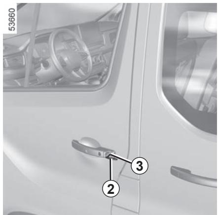 RENAULT Trafic 3 (2022) - VERROUILLAGE, DÉVERROUILLAGE MANUEL DES PORTES (2/4) - 1
