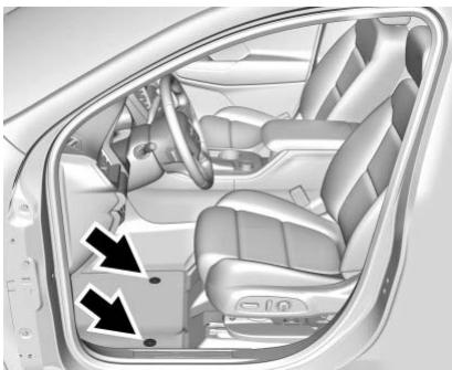 Buick Envision (2026) - Dépose et remplacement des tapis de sol - 1
