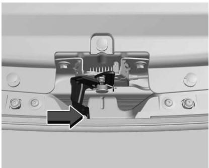 Buick Envision (2026) - Pour lever le capot : - 1