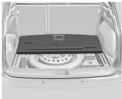 Buick Envision (2026) - Dépose du pneu de secours et des outils - 2
