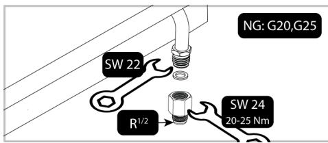 BEKO HILM64222SV - Connexion de type en 10226 R1/2" - 1