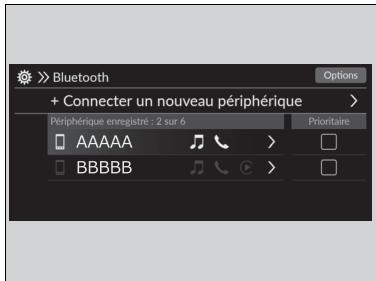 Honda e:Ny1 - Réglage du téléphone - 1
