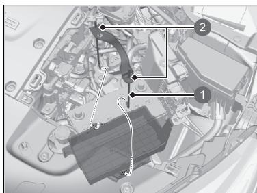 Honda e:Ny1 - Remplacement de la batterie 12 V - 2