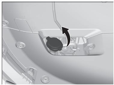 Honda e:Ny1 - Remplissage du liquide lave-glace - 1