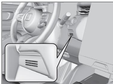 Honda e:Ny1 - Capteurs de la commande de climatisation automatique - 2