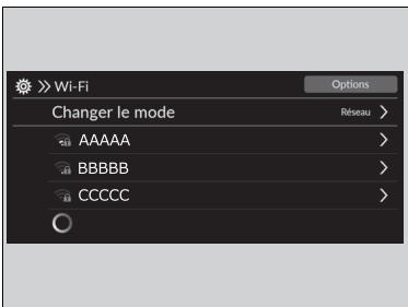 Honda e:Ny1 - Connexion du véhicule à un point d'accès Wi-Fi - 1