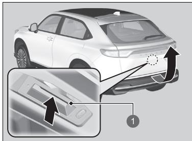 Honda e:Ny1 - Ouverture/fermeture du hayon - 1