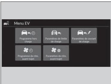 Honda e:Ny1 - Paramètres de l'écran Audio/Informations - 1