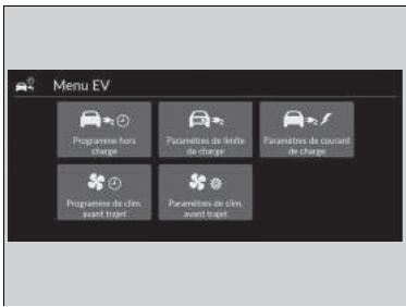 Honda e:Ny1 - Paramètres de l'écran Audio/Informations - 1