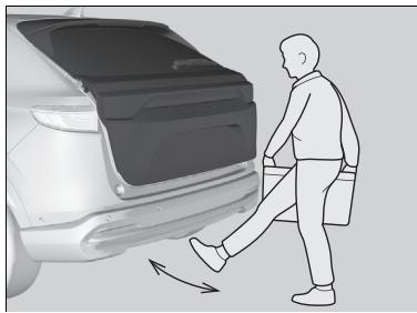 Honda e:Ny1 - Utilisation de l'accès mains libres - 1