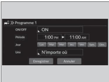 Honda e:Ny1 - Réglage du programme hors charge - 1