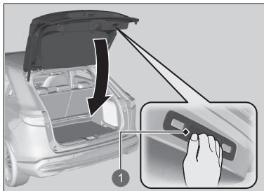 Honda e:Ny1 - Ouverture/fermeture du hayon - 2