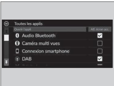 Honda e:Ny1 - ■ Ajouter des icônes d'application sur l'écran d'accueil - 1