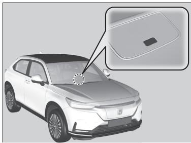 Honda e:Ny1 - Capteurs de la commande de climatisation automatique - 1