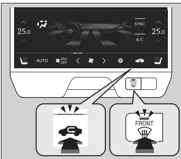 Honda e:Ny1 - ■ Pour dégivrer rapidement les vitres - 1