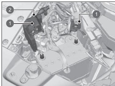 Honda e:Ny1 - Remplacement de la batterie 12 V - 1