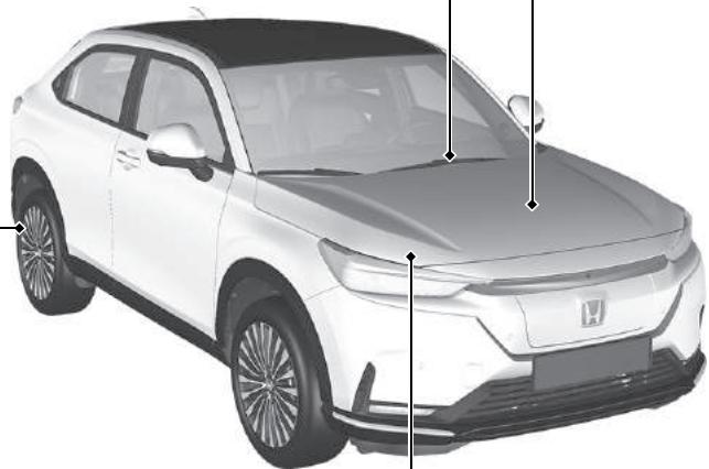 Honda e:Ny1 - Balais d'essuie-glace - 1