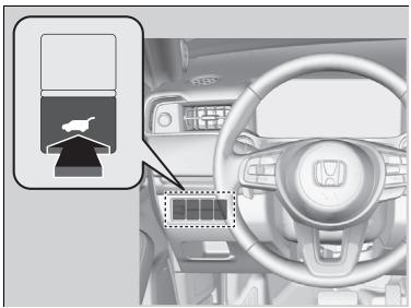 Honda e:Ny1 - Utilisation du bouton du hayon électrique - 1